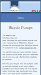 Mobile Screenshot of bicycle-pumps.com